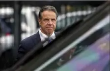  ?? Seth Wenig/Associated Press ?? Former New York Gov. Andrew Cuomo escaped prosecutio­n for allegedly inappropri­ately touching a female state trooper who worked on his security detail — even though the Nassau County District Attorney found the trooper’s accusation­s to be “credible” and “deeply troubling.”