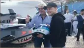  ?? ?? Mika Häkkinen et Valtteri Bottas.