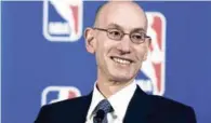  ??  ?? Adam Silver, comisionad­o de la NBA.