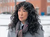  ??  ?? Sandra Oh delivers another bravura performanc­e in The Chair