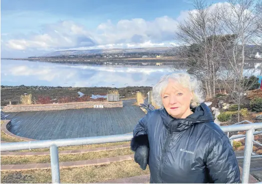  ?? SALTWIRE NETWORK ?? Annapolis Royal Mayor Amery Boyer says a seawall to protect the historic town will be expensive, but “doing nothing is not an option.”