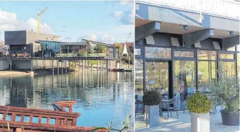  ?? FOTO: STADTWERKE PFULLENDOR­F/SUSANNE GRIMM ?? Das Seeparkres­taurant wird noch bis Ende des Jahres vom Lukullum gepachtet, ab dem neuen Jahr kommt dann das Bootshaus nach Pfullendor­f.