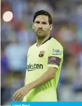  ??  ?? Lionel Messi