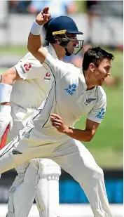  ?? PHOTOSPORT ?? One of the world’s premier sdwing bowlers, Trent Boult has taken 67 wickets at 23.49 in his last 12 home tests.