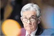 ?? AP, file ?? Federal Reserve Chairman Jerome Powell was vague last week with rate-increase forecasts. He will speak on Tuesday.