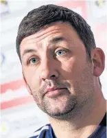  ??  ?? Focused Hamilton boss Martin Canning