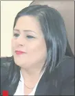  ??  ?? Antonia López Acosta, presidenta de la Junta Municipal de Abaí, denunciada por supuestas presiones.