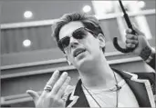  ?? Drew Angerer Getty Images ?? MILO YIANNOPOUL­OS has been invited to speak at UC Berkeley during its “Free Speech Week.”