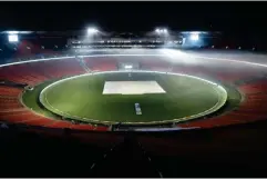  ??  ?? The 120,000-capacity Narendra Mody Stadium