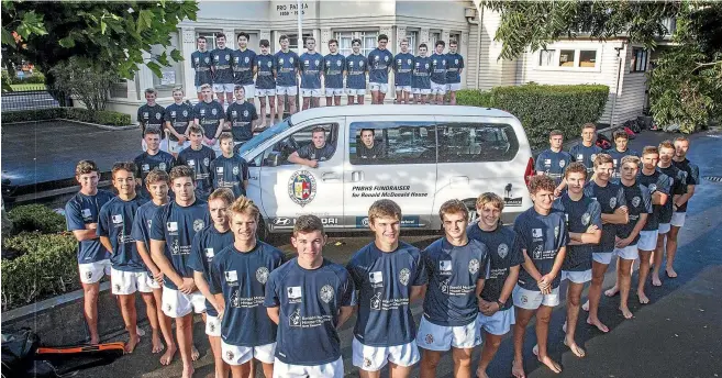  ?? PHOTO: WARWICK SMITH/STUFF ?? A team from Palmerston North Boys’ High School will run the Te Araroa Trail from Cape Reinga to Wellington to raise money for Ronald Mcdonald House.