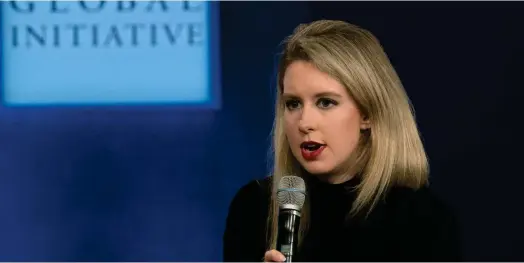  ?? ?? Elizabeth Holmes, fondatrice de Theranos, pourrait dormir en prison ce soir. (Crédits : Reuters)