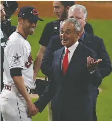  ?? KIRK IRWIN/FILES ?? MLB commission­er Rob Manfred, seen at the 2019 all-star game, is no longer confident there will be baseball this year.