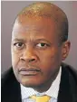  ??  ?? ‘MAKING PAPER’: Brian Molefe