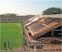  ??  ?? Deporte. El estadio Barraza es la sede de equipos como el CD Águila y el Dragón.