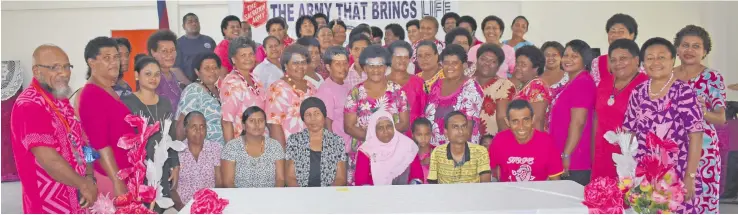  ?? Photo: Afa Kaumaitoto­ya ?? The Soqosoqo Vakamarama of Labasa District and Ministry of Health Services officials organised a prayer breakfast at the Salvation Army Church in Labasa on October 27, 2017.