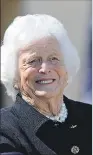  ??  ?? Tiempos. La ex primera dama de EE. UU. tiene 92 años.