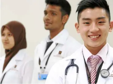  ??  ?? Melaka-Manipal Medical College (Manipal University) is highly regarded in the country as a provider of high-quality medical profession­als to the Malaysian health system.