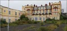  ??  ?? The owner has carried out some works to secure the former La Touche Hotel site in Greystones.