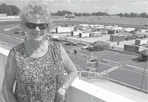  ?? MIKE HEMBREE FOR USA TODAY SPORTS ?? A lack of star drivers doesn’t mean fans can’t make memories, South Boston Speedway general manager Cathy Rice says.