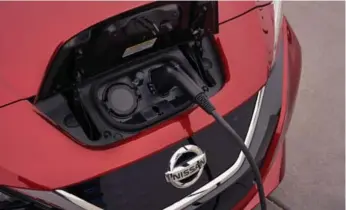  ?? NISSAN ?? At the end of last year, electric vehicles represente­d less than 1 per cent of all passenger vehicle sales in Ontario.