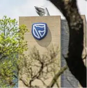  ?? /Bloomberg/File ?? Profitabil­ity: Standard Bank is going after ‘challengin­g but realistic’ targets, such as a 17%-20% return on equity, compared with 12.9% in the six months to end-June.