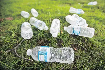  ?? DARIO AYALA ?? Relying on single-use bottles and cups should be the exception, not the norm, Allison Hanes writes.