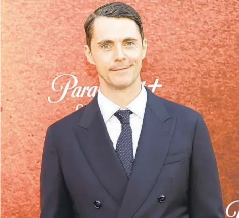  ?? KEVIN WINTER/GETTY ?? British actor Matthew Goode, who plays Paramount Pictures executive Robert Evans, attends the premiere of the series “The Offer” on April 20 in Los Angeles.