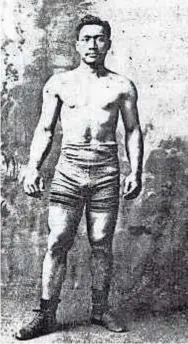  ?? HONOLULU ADVERTISER ?? Frank Kanae, a well-known boxer, was maternal grandfathe­r to Kalani Mondoy’s mother.