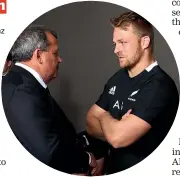  ??  ?? All Blacks coach Ian Foster, left, and captain Sam Cane both badly need a win this weekend.