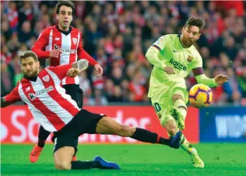  ?? FOTO: RITZAU SCANPIX ?? Athletic Bilbao ligger i den tunge ende af La Liga i denne sæson, men derfor er det alligevel en oplevelse at besøge Bilbao og se fodbold på stadion.