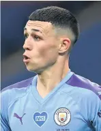  ??  ?? Phil Foden