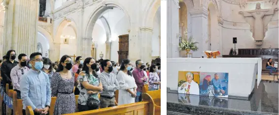  ?? ALBERTO HIERRO ?? En Catedral y Sagrado Corazón de Jesús rezaron juntos la Oración por la Paz