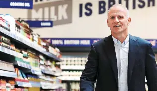  ??  ?? Shop talk: Tesco boss Dave Lewis wants a cyber tax and business rate cuts