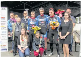  ??  ?? En Dep 1 et 2, les coureurs du Mortainais ont raflé les premières places