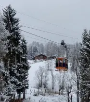  ??  ?? In montagna Nevicate sulle Dolomiti e sull’Altopiano di Asiago. La pioggia continuerà in pianura. Da giovedì migliora