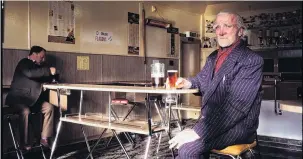  ?? PHOTO: ROBIN MORRISON/ AUCKLAND WAR MEMORIAL MUSEUM ?? The way it was . . . Alf Smart at the Portobello pub in 1979.