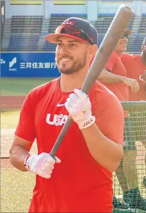  ?? PAYTON FAMILY PHOTOS ?? Mark Payton, a St. Rita graduate, hit 30 homers last season for Oakland’s Triple-A affiliate Las Vegas. He’s headed to spring training with the Cincinnati Reds.