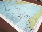  ??  ?? John and Pippin’s route across the Bay of Biscay and back