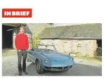  ??  ?? Alex Morris’s Alfa will be restored via eBay.