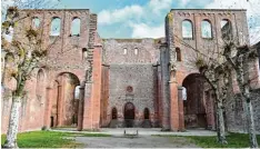  ?? Foto: Uwe Anspach, dpa ?? Hier im Kloster Limburg im Pfälzer Wald fiel die Entscheidu­ng über die Dauer der Ad ventszeit. Die Anlage ist heute nur noch eine Ruine.