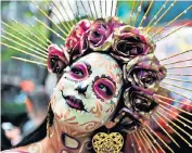  ?? ?? i Fiesta time: Mexico’s Día de los Muertos, or Day of the Dead, is actually a celebratio­n of lives led