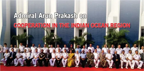  ??  ?? Defence Minister Nirmala Sitharaman (centre) with Admiral Sunil Lanba on her left at the Naval War College, Goa, during                                                               