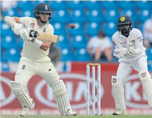  ?? Picture: AP. ?? Sam Curran works the ball away in his innings of 64.