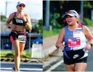  ?? CONTRIBUTE­D PHOTO ?? Karen and Karmel Avelino plan to run their first-ever London Marathon in April 2024 to raise funds for the Seafarers’ Charity.