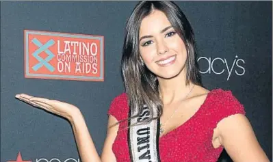  ?? GILBERT CARRASQUIL­LO / GETTY ?? Paulina Vega està molt implicada en la prevenció de la sida entre la comunitat hispana de Nova York