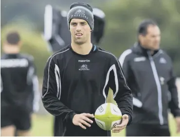  ??  ?? Adam Hastings is preparing to make his first appearance at stand-off for Glasgow Warriors today.