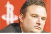  ??  ?? Houston Rockets general manager Daryl Morey