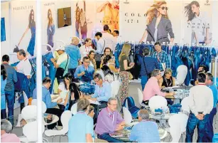  ??  ?? MÁS 300 EMPRESARIO­S DE NORTE DE SANTANDER, importante del sector textil. participan en Colombiate­x de las Américas 2017, la feria más