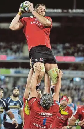  ?? AFP PIC ?? The Lions are due to tour New Zealand next month.