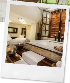  ?? ?? MÁS QUE UN DESTINO Sofitel Santa Clara Cartagena, se convierte en una referencia para el descanso hedonista gracias a que conecta con un bello e hipnótico Sisley Paris Spa.